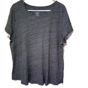 Sonoma Goods For Life The Everyday Tee Womens Gray Short Sleeve Shirt XXL